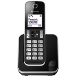 PANASONIC KX-TGD310JTB CORDLESS DECT CON VIVAVOCE COLORE NERO