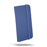 ATLANTIS LAND FLIP COVER UNIVERSALE PER SMARTPHONE 4" IN PELLE COLORE BLU