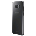 SAMSUNG GALAXY S8 PLUS CLEAR COVER BLACK