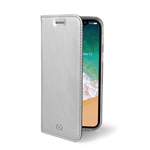 CELLY AIR CASE iPHONE X CUSTODIA AD AGENDA COLORE SILVER