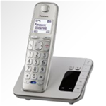 PANASONIC KX-TGE220JTN CORDLESS DECT TASTI GRANDI CON SEGRETERIA CHAMPAGNE
