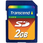 TRANSCEND SCHEDA SD 2GB