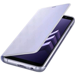 SAMSUNG GALAXY A8 (2018) NEON FLIP COVER ORCHID GRAY