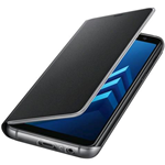 SAMSUNG GALAXY A8 (2018) NEON FLIP COVER BLACK