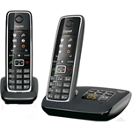 GIGASET C530 A DUO RUBRICA 200 NUMERI VIVAVOCE SEGRETERIA TELEFONICA + AGGIUNTIVO