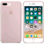 APPLE iPHONE 8 PLUS/7 PLUS COVER ORIGINALE IN SILICONE COLORE ROSA