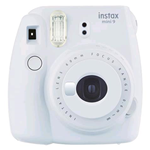 FUJIFILM INSTAX MINI 9 FOTOCAMERA A SVILUPPO ISTANTANEO COLORE BIANCO