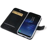 CELLY SAMSUNG GALAXY S8+ CUSTODIA A PORTAFOGLIO IN ECOPELLE COLORE NERO