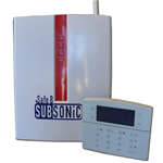 Centralina d'allarme GSM TCP-IP GPRS con sensore subsonico