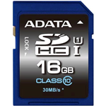 ADATA ASDH16GUICL10 SCHEDA SD HC 16GB CLASSE 10 FUNZIONE PROTEZIONE DATI